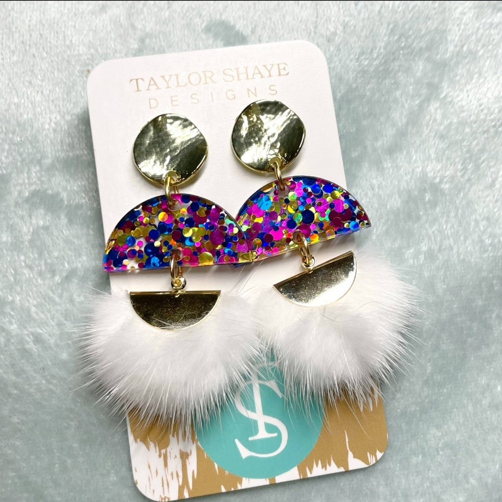 Multi color earrings NWT